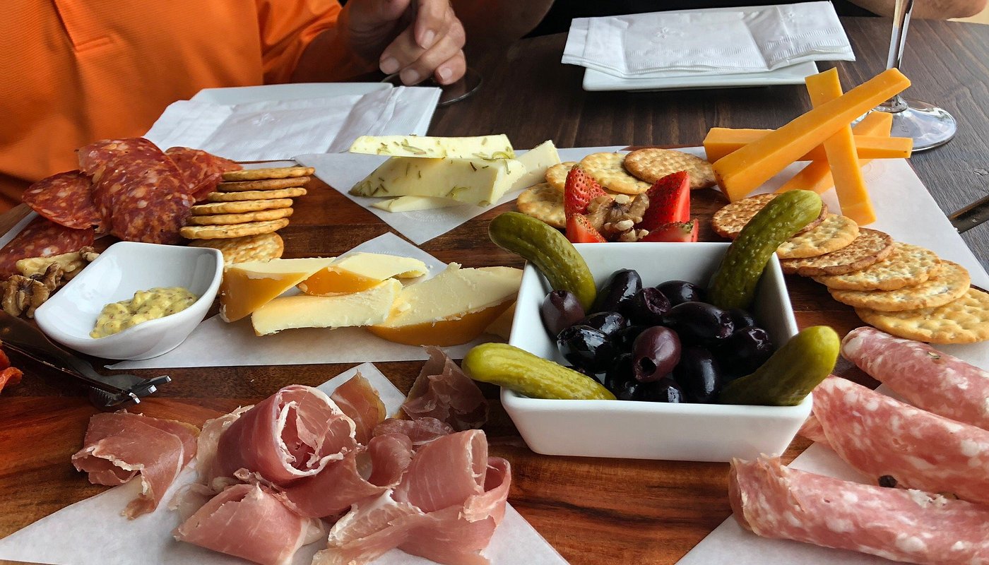 Charcuterie and wine dining experience